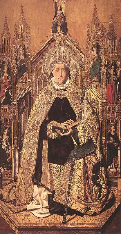 Bartolome Bermejo St Dominic Enthroned in Glory oil painting picture